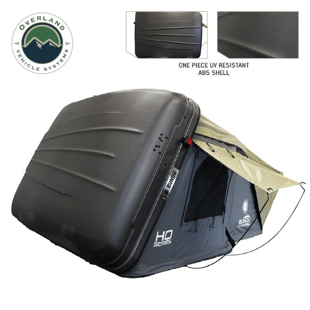Overland Vehicle Systems HD Bundu Cantilever Hard Shell Roof Top Tent Abs Shell