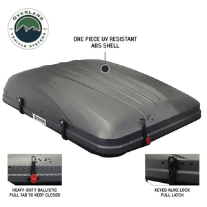 Overland Vehicle Systems HD Bundu Cantilever Hard Shell Roof Top Tent UV Resistant ABS Shell