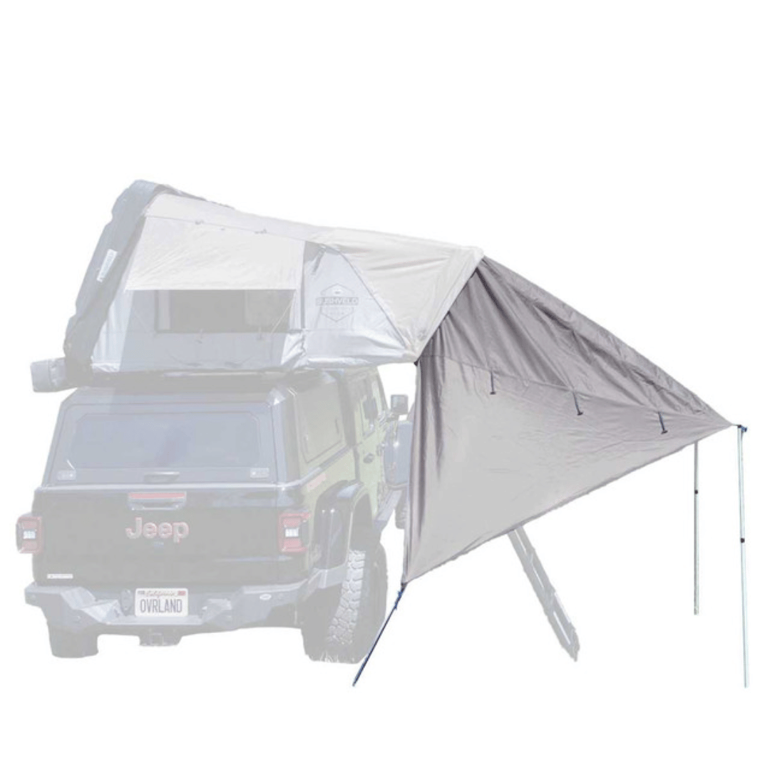 Overland Vehicle Systems HD Bushveld II Hard Shell Roof Top Tent Awning