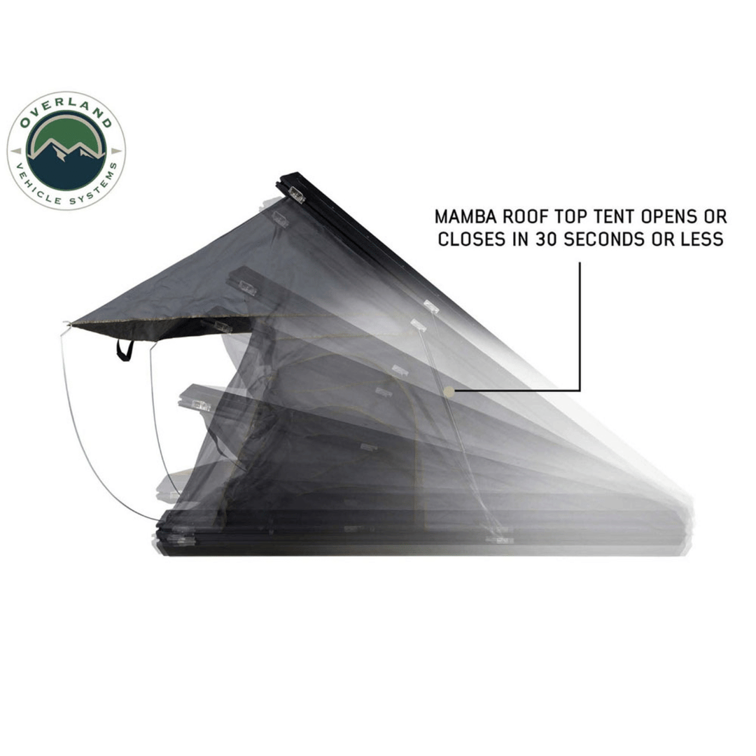 Overland Vehicle Systems HD Mamba Clam Shell - Mamba Roof