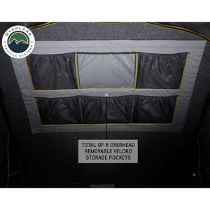 Overland Vehicle Systems HD Mamba Clam Shell - Overhead Removable Velcro Storage Pockets