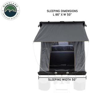 Overland Vehicle Systems HD Mamba Clam Shell - Sleeping Dimensions