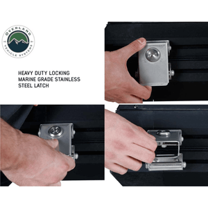 Overland Vehicle Systems HD Mamba Clam Shell - Stainless Steel Latches