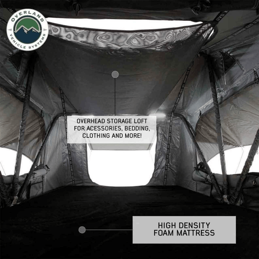 Overland Vehicle Systems HD Nomadic Standard Roof Top Tent interior view