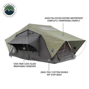 Overland Vehicle Systems HD Nomadic Standard Roof Top Tent materials