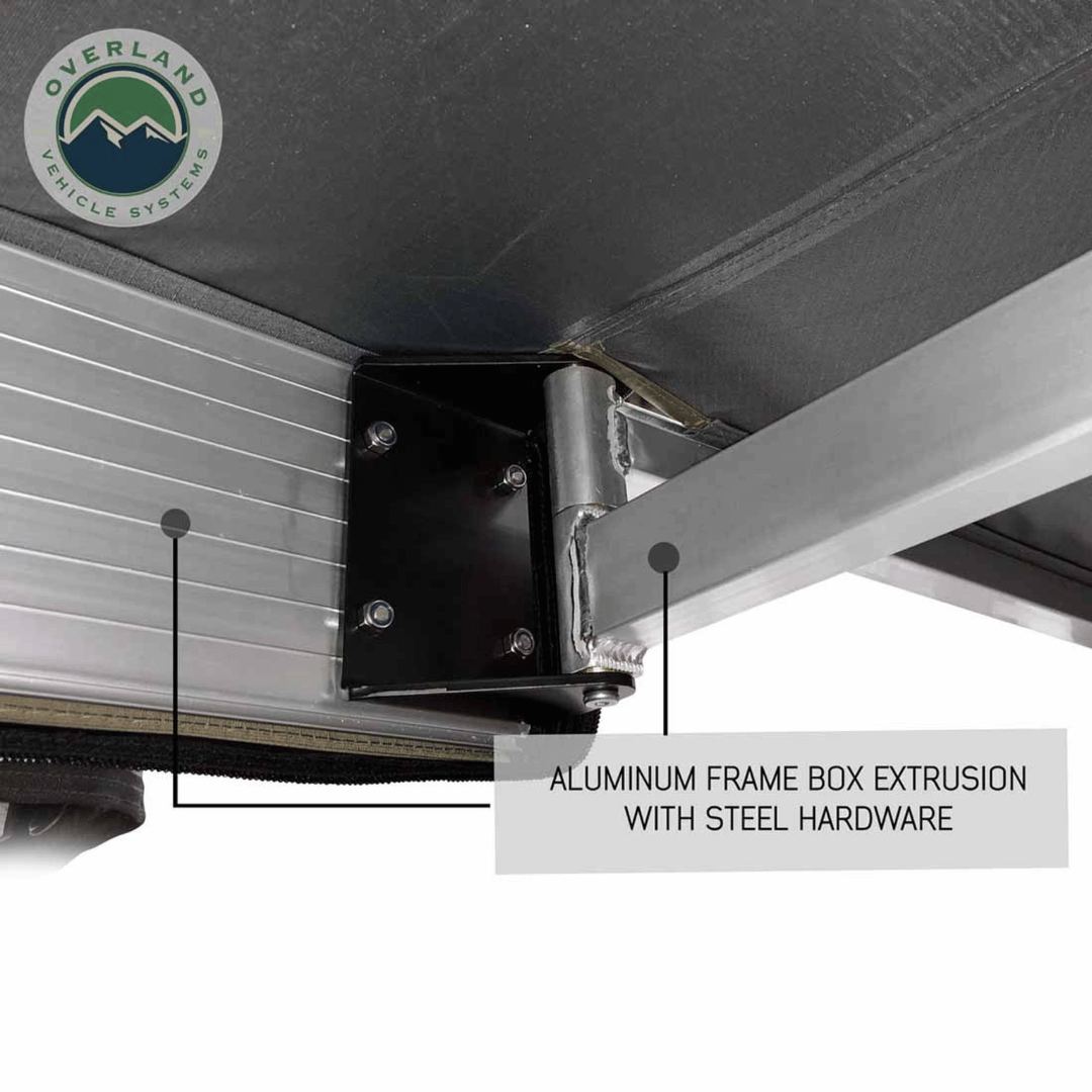 Overland Vehicle Systems HD Nomadic 270 Degree Awning Aluminum Frame Box