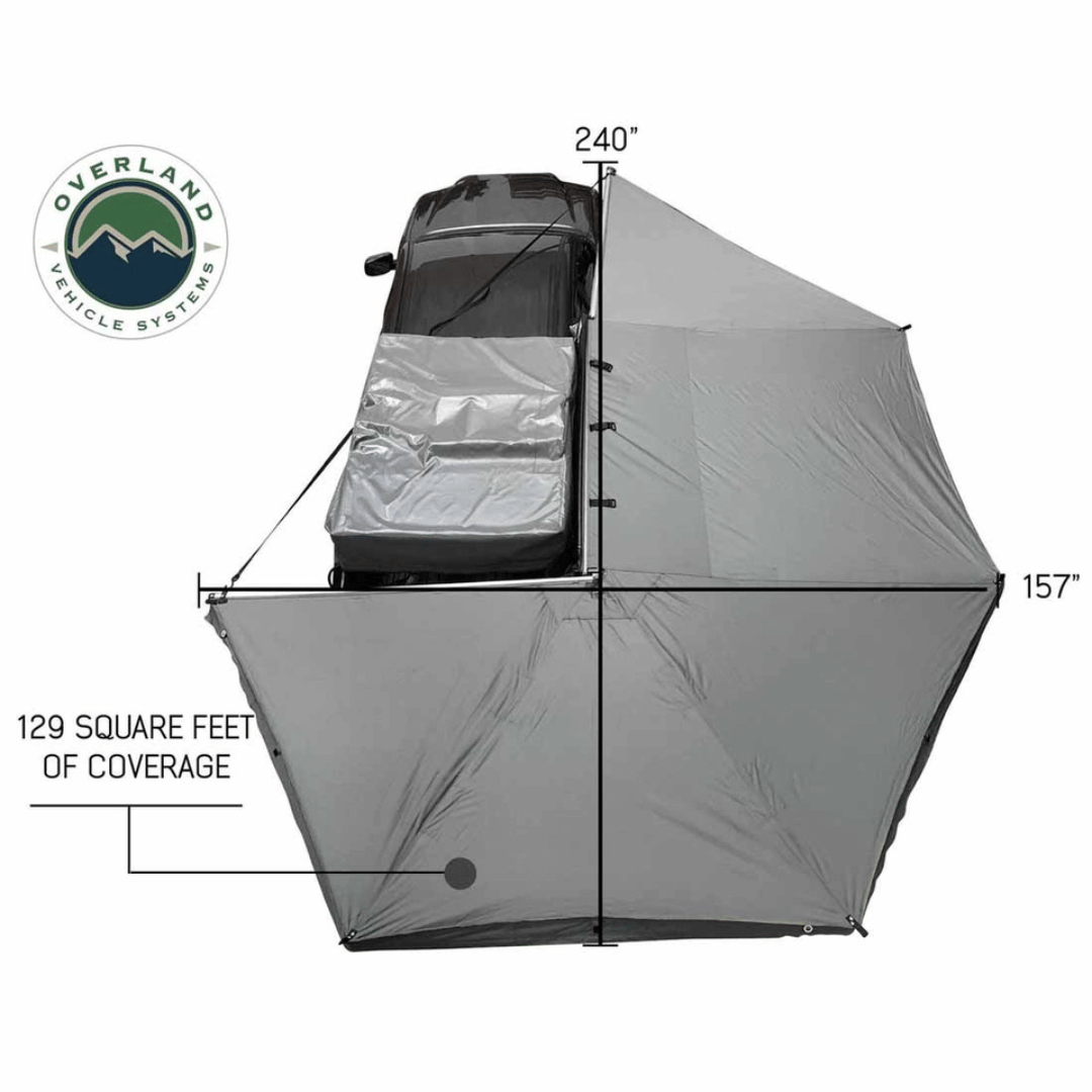 Overland Vehicle Systems HD Nomadic 270 Degree Awning Dimensions