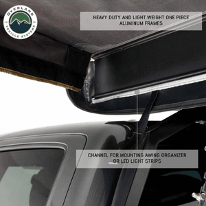 Overland Vehicle Systems HD Nomadic 270 LTE Awning Driver Side Aluminum Frames