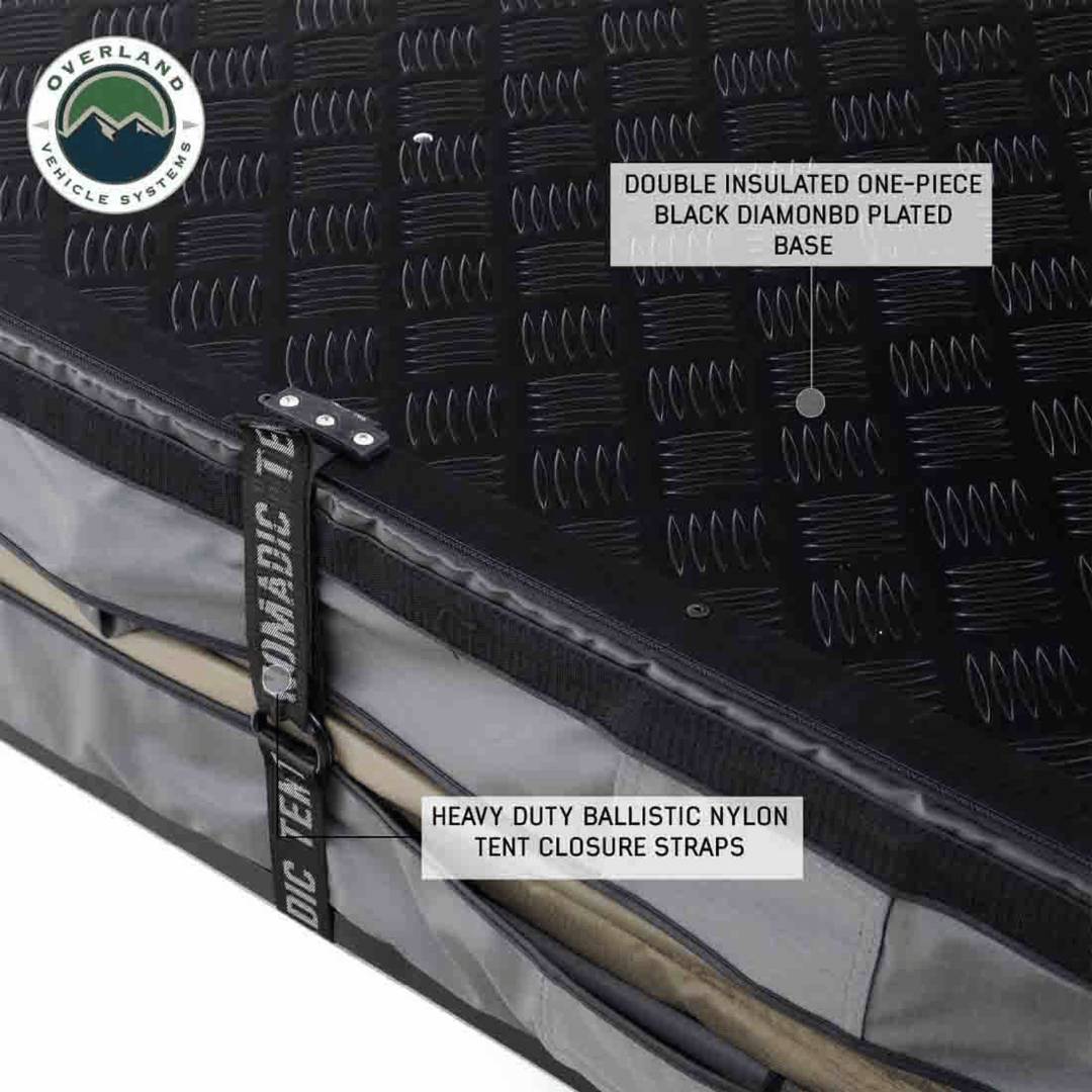 Overland Vehicle Systems HD Nomadic 4 Extended Soft Shell Roof Top Tent Closure Straps