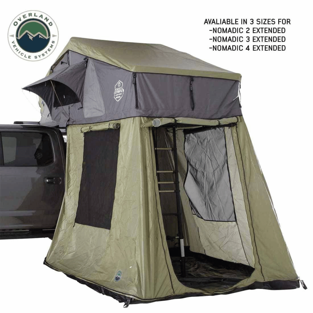 Overland Vehicle Systems HD Nomadic Roof Top Tent Annex - Available Sizes