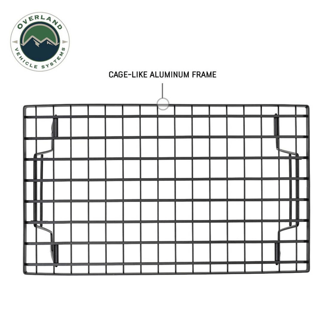 Overland Vehicle Systems Kick It Collapsible Camp Table aluminum frame