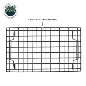 Overland Vehicle Systems Kick It Collapsible Camp Table aluminum frame