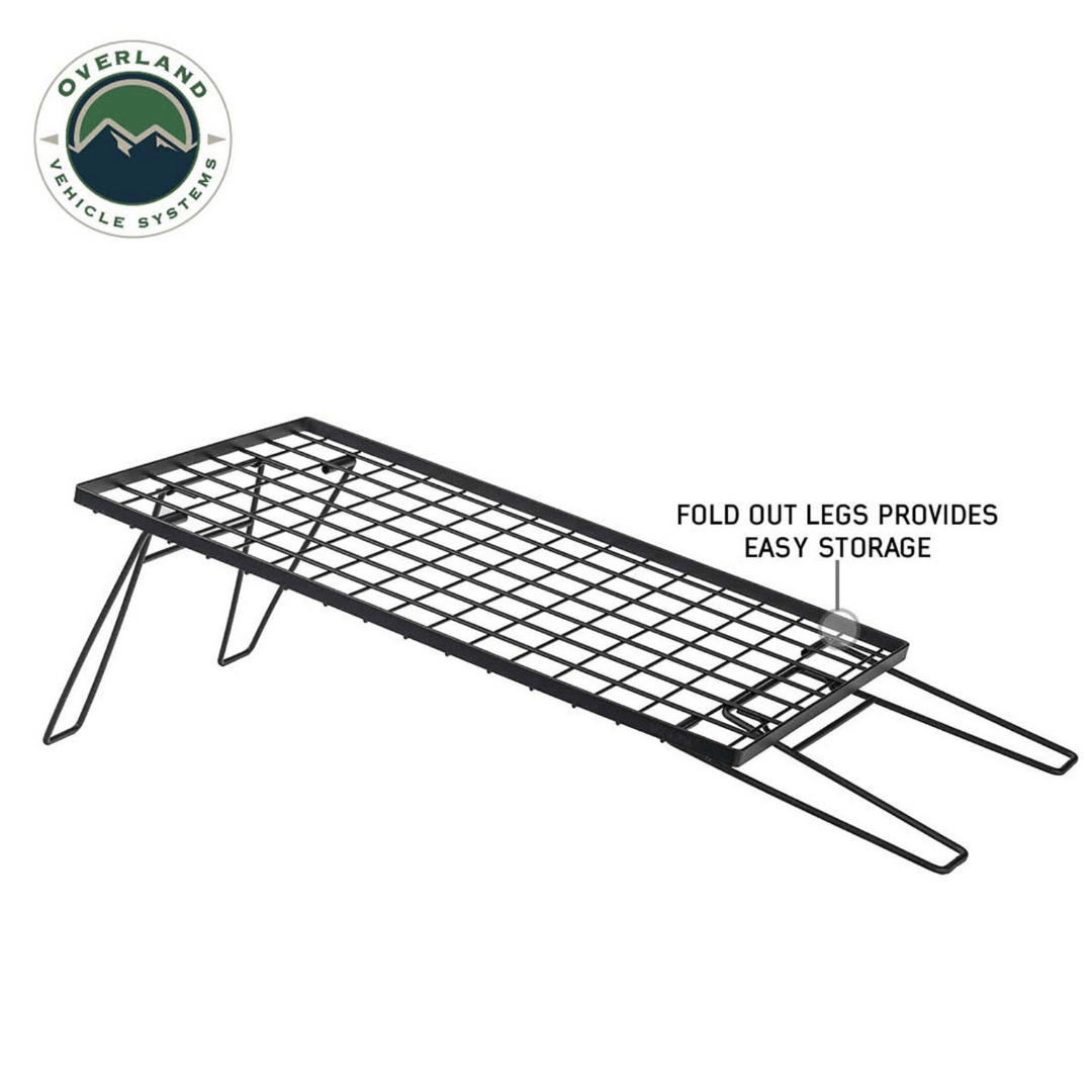Overland Vehicle Systems Kick It Collapsible Camp Table fold out legs