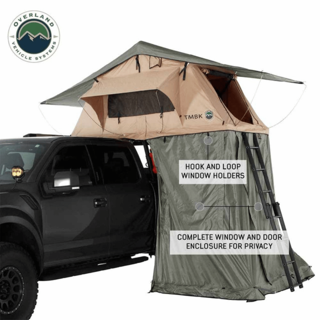 Overland Vehicle Systems LD TMBK Roof Top Tent Annex - Components