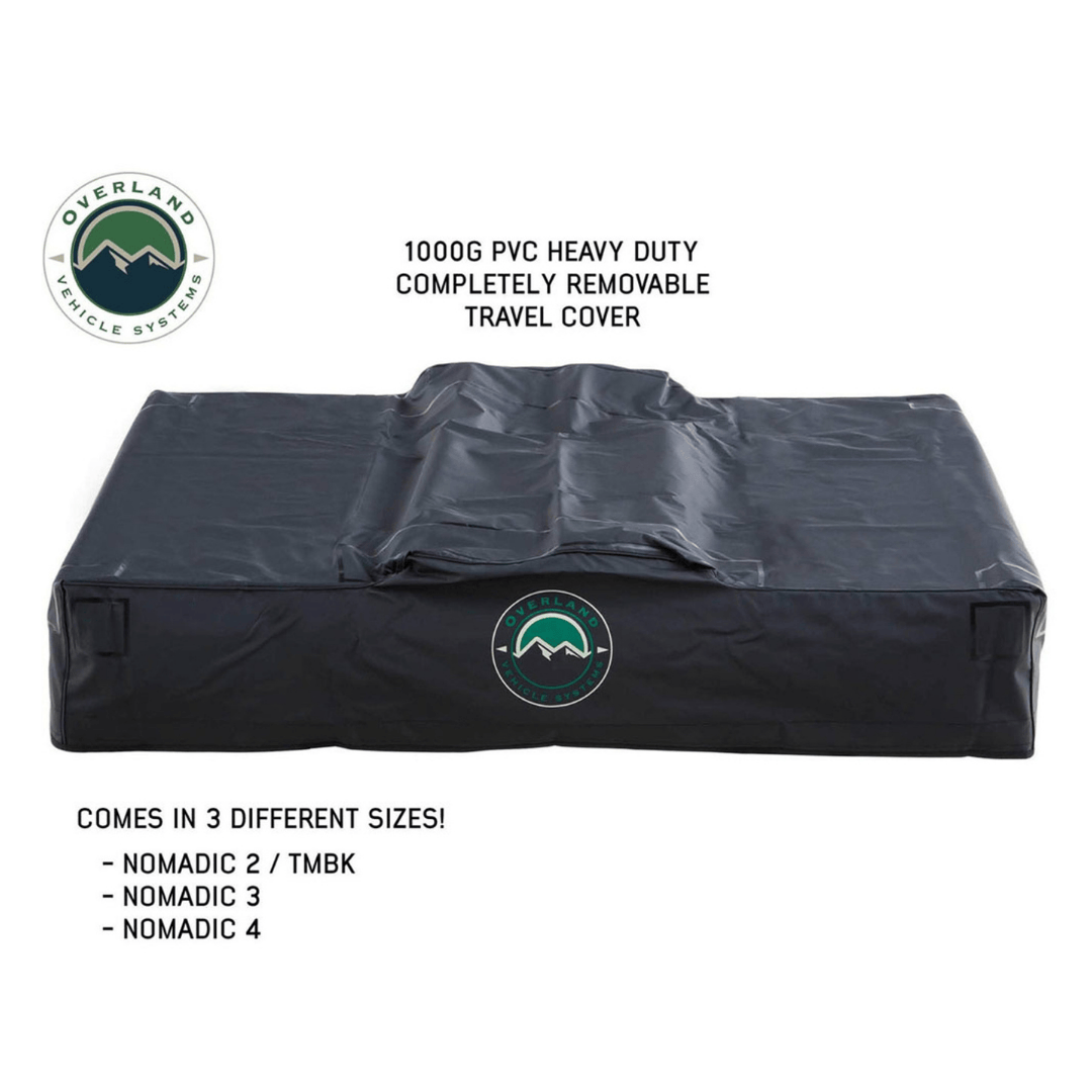 Overland Vehicle Systems LD TMBK Soft Shell Roof Top Tent removable travel cover