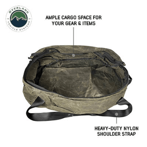 Overland Vehicle Systems Large Duffle Bag opened up