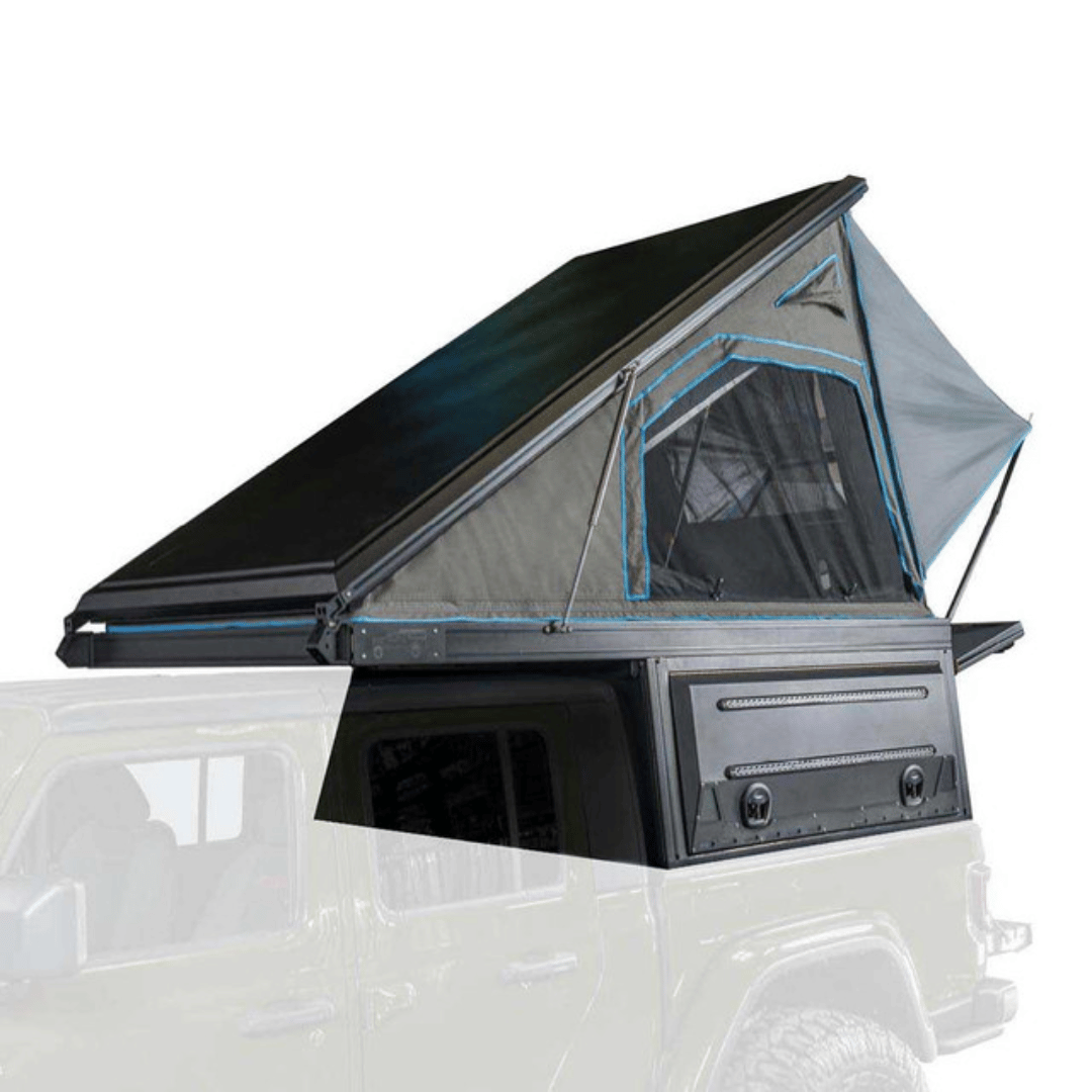 Overland Vehicle Systems MagPak - Camper Shell Roof Top Tent Combo
