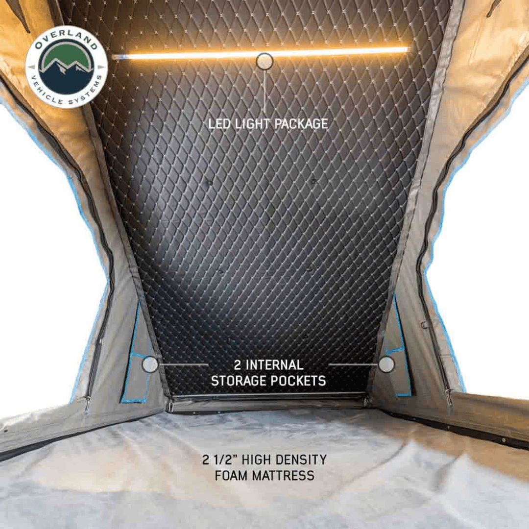 Overland Vehicle Systems MagPak - Camper Shell/Roof Top Tent Combo -  Interior Features