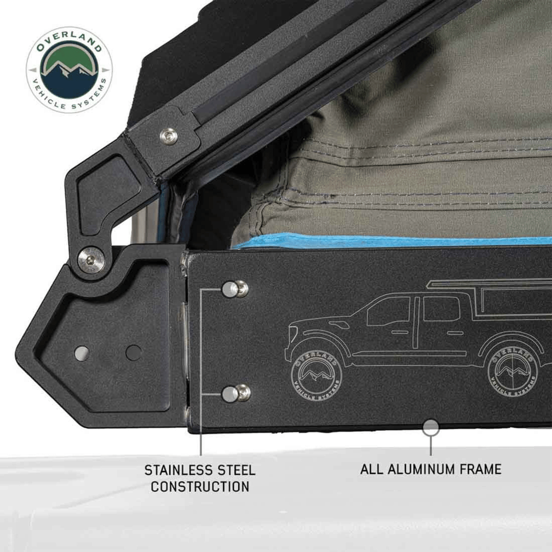 Vehicle Front Shell Overland Vehicle Systems MagPak Roof Top Tent Combo | Camper Shell With ...