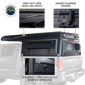 Overland Vehicle Systems MagPak - Camper Shell/Roof Top Tent Combo -  Aluminum Features