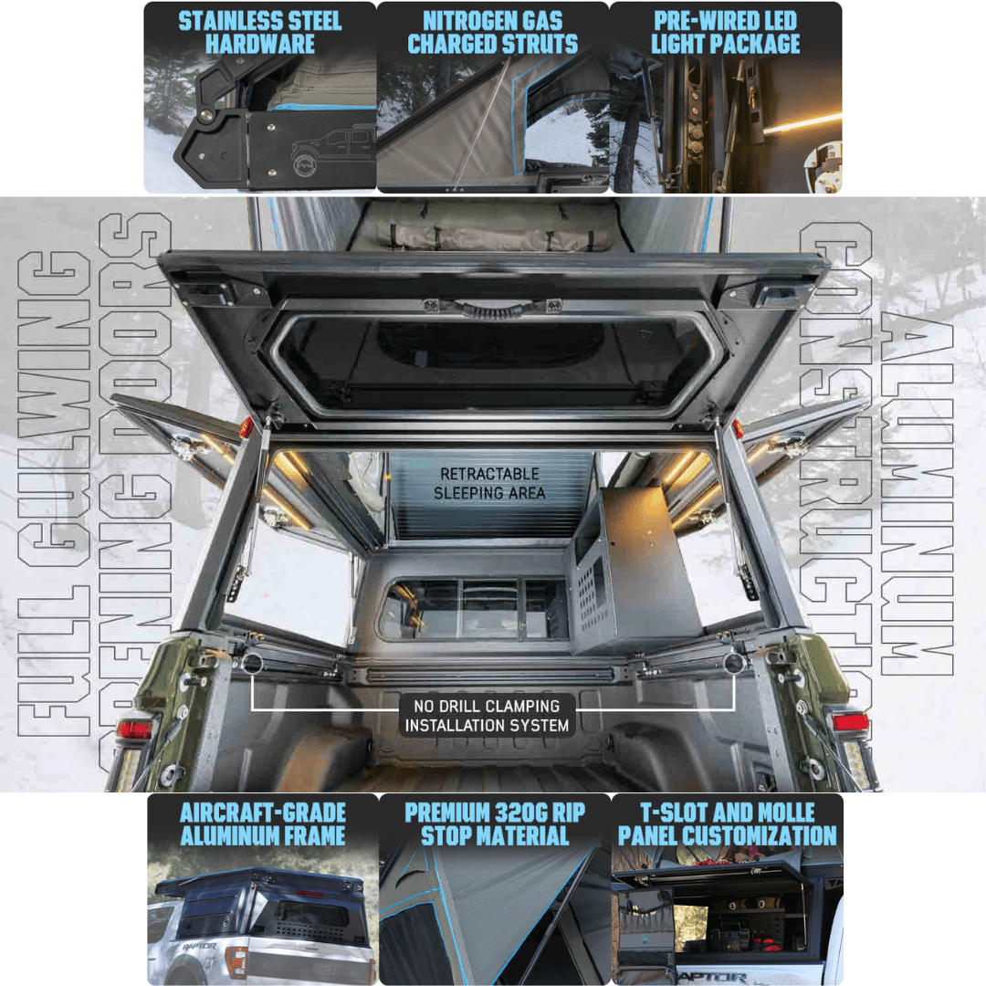 Overland Vehicle Systems MagPak Features
