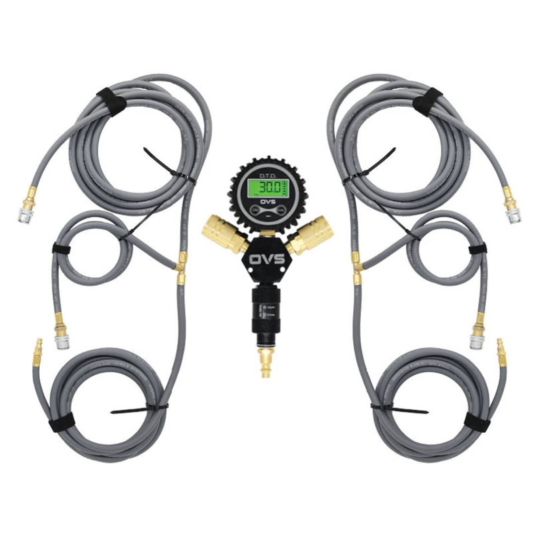 Overland Vehicle Systems Quick Flate Tire Inflation Deflation 4 Tire System