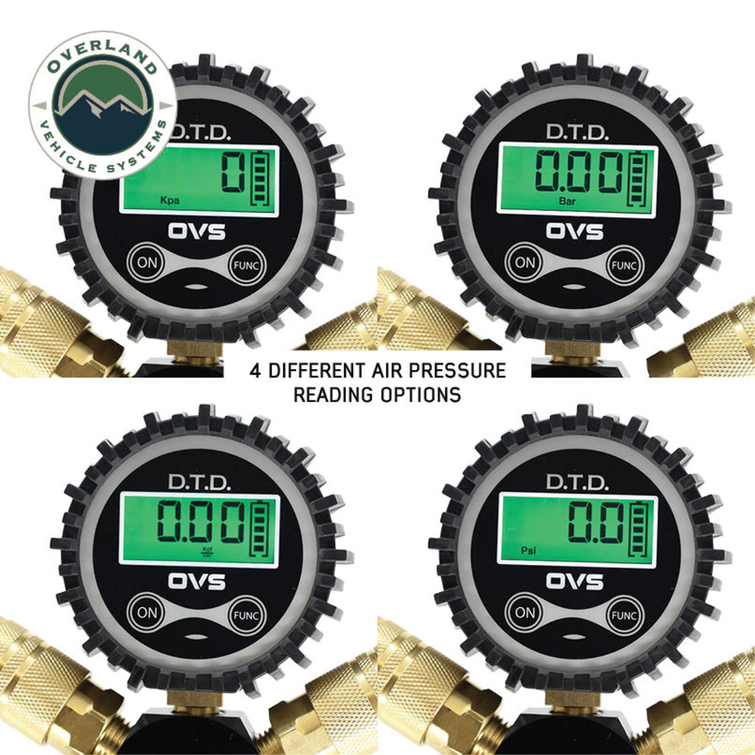 Overland Vehicle Systems Quick Flate System Air reading options