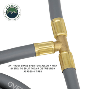 Overland Vehicle Systems Quick Flate System Anti-Rust Brass Splitters