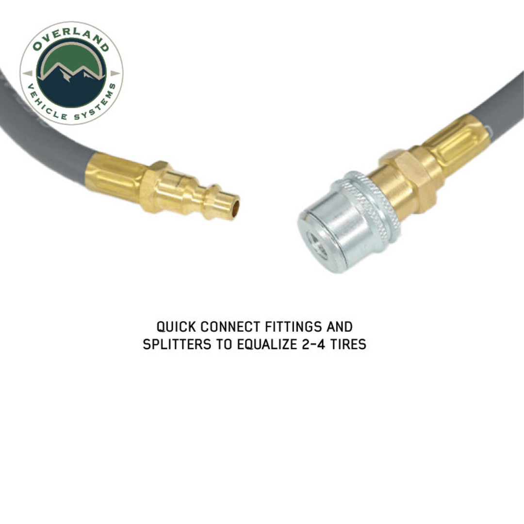 Overland Vehicle Systems Quick Flate Tire Inflation/Deflation Systems – 2 or 4 Tire Systems