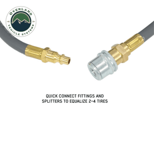 Overland Vehicle Systems Quick Flate Tire Inflation/Deflation Systems – 2 or 4 Tire Systems