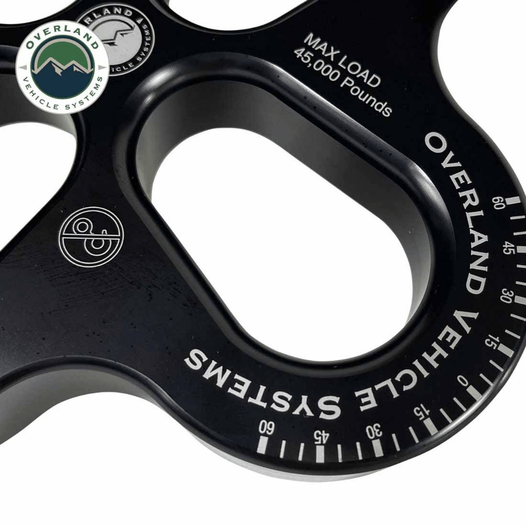 Overland Vehicle Systems Recovery Distribution Link closeup of max load