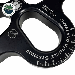 Overland Vehicle Systems Recovery Distribution Link closeup of max load