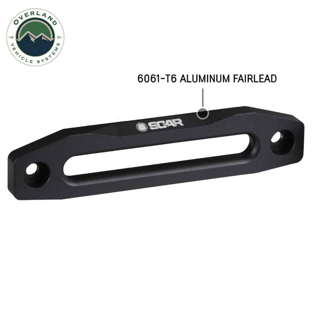 Overland Vehicle Systems Recovery Winch with Aluminum Fairlead