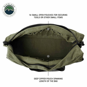 Overland Vehicle Systems Small Duffle Bag interior pouches