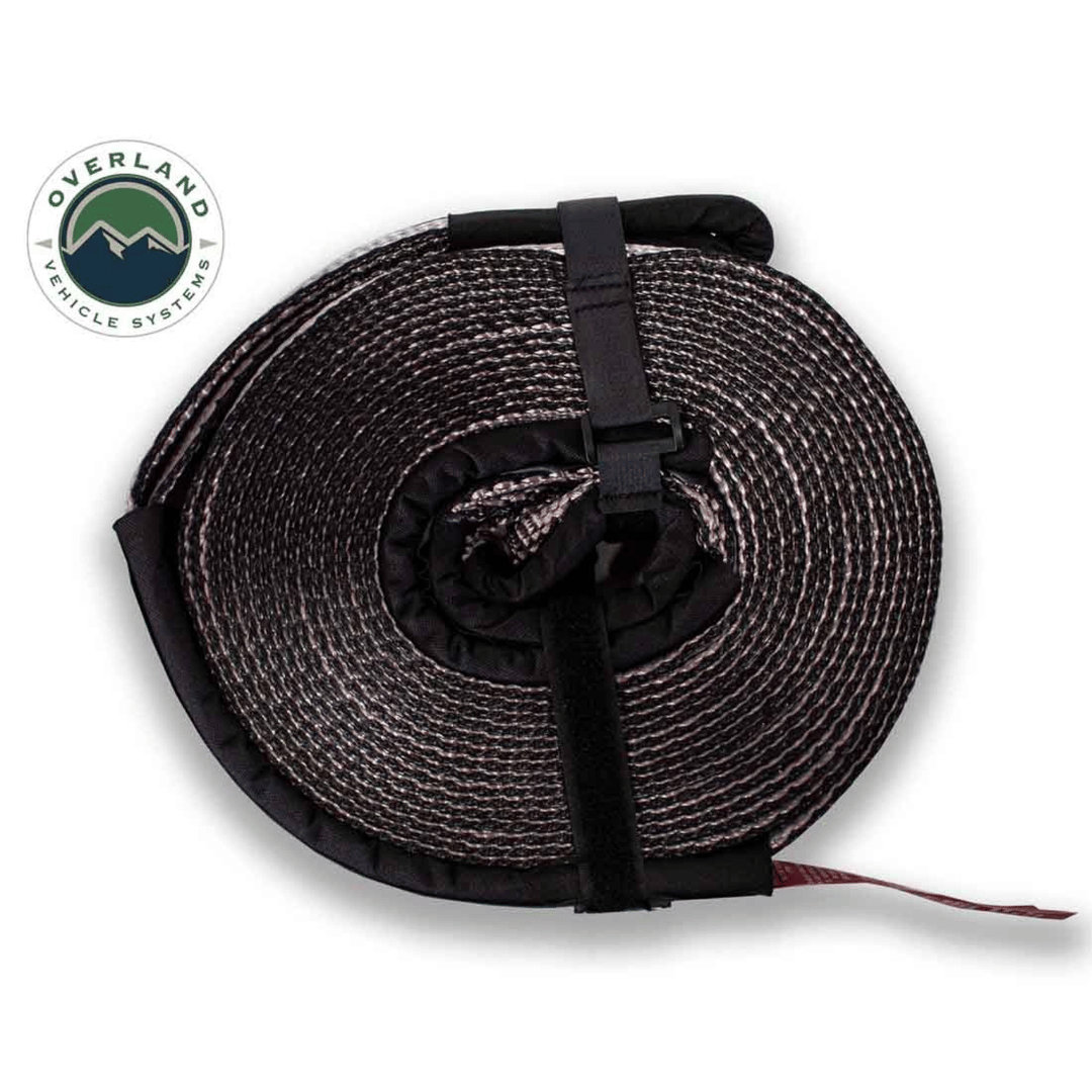 Overland Vehicle Systems Tow Strap Rolled