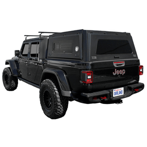 Overland Vehicle Systems Truck Cap for 2020 to 2026 Jeep Gladiator - 5 ft. Bed with Sliding Window Panels