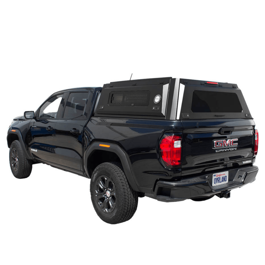 Overland Vehicle Systems Truck Cap for 2023 to 2026 GM Colorado/Canyon - 5 ft. Bed with Sliding Window Panels