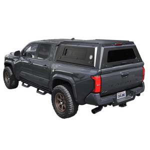 Overland Vehicle Systems Truck Cap for 2024 - 2026 Toyota Tacoma 5 ft. Bed with Sliding Window Panels