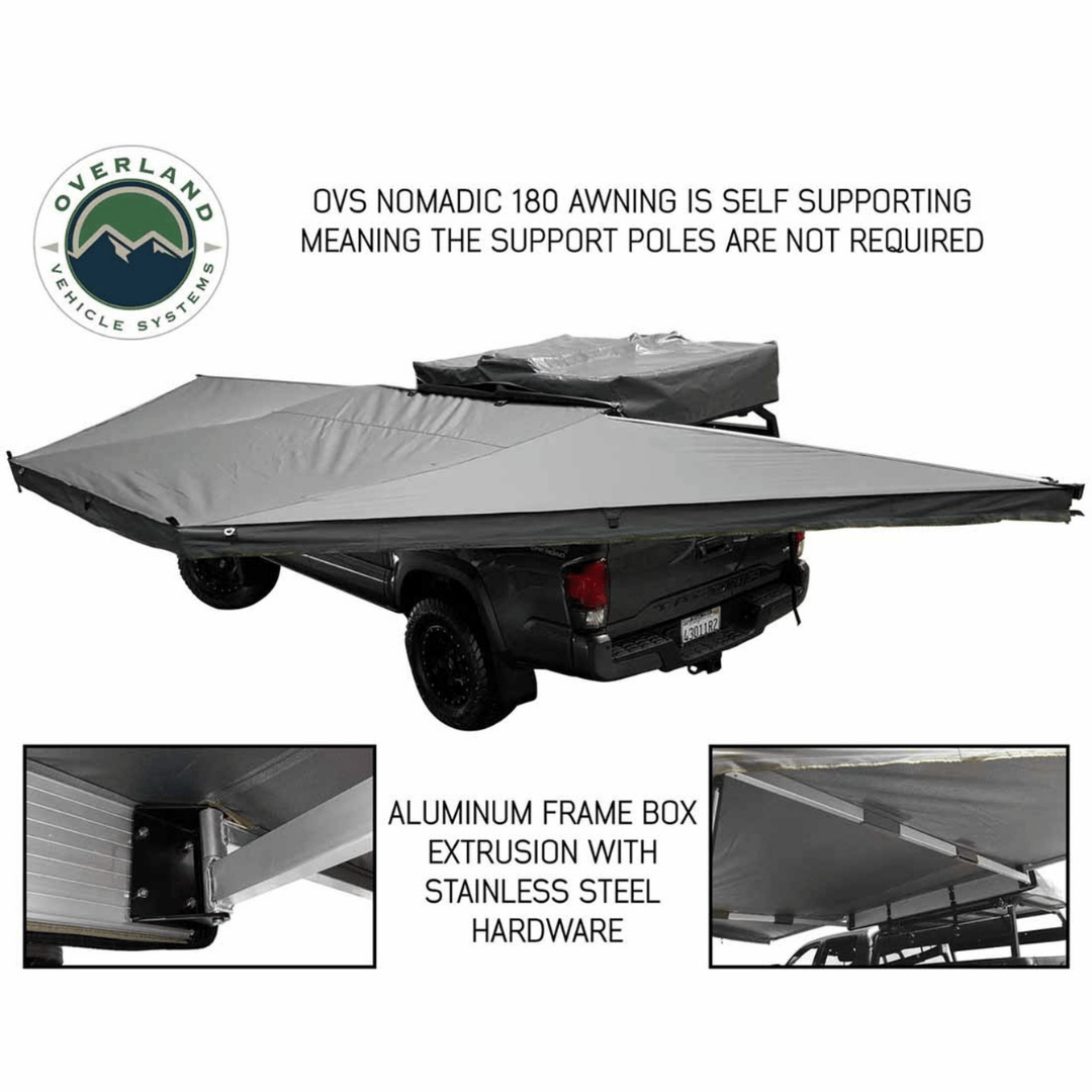 Overland Vehicle Systems Nomadic 180 Degree Awning - Universal