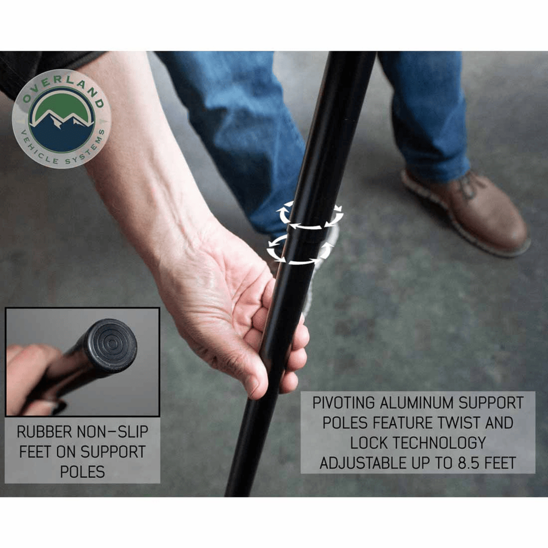 Overland Vehicle Systems Nomadic 180 Degree Awning - Universal