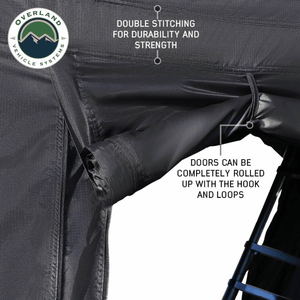 Overland Vehicle Systems XD Everest Annex Room Roof Top Tent Extension - Rollable Doors