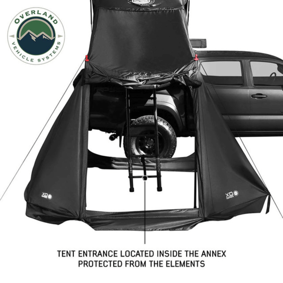 Overland Vehicle Systems XD Everest Annex Room Roof Top Tent Extension - Tent Entrance