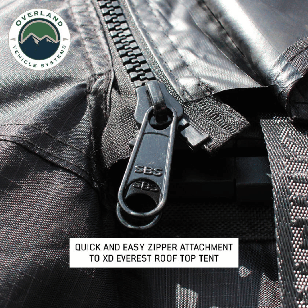 Overland Vehicle Systems XD Everest Annex Room Roof Top Tent Extension - Zipper