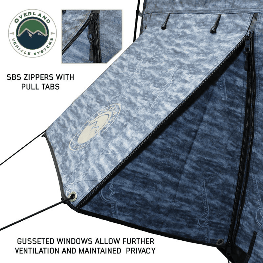 Overland Vehicle Systems XD Khumbu Swag Tent gusseted windows