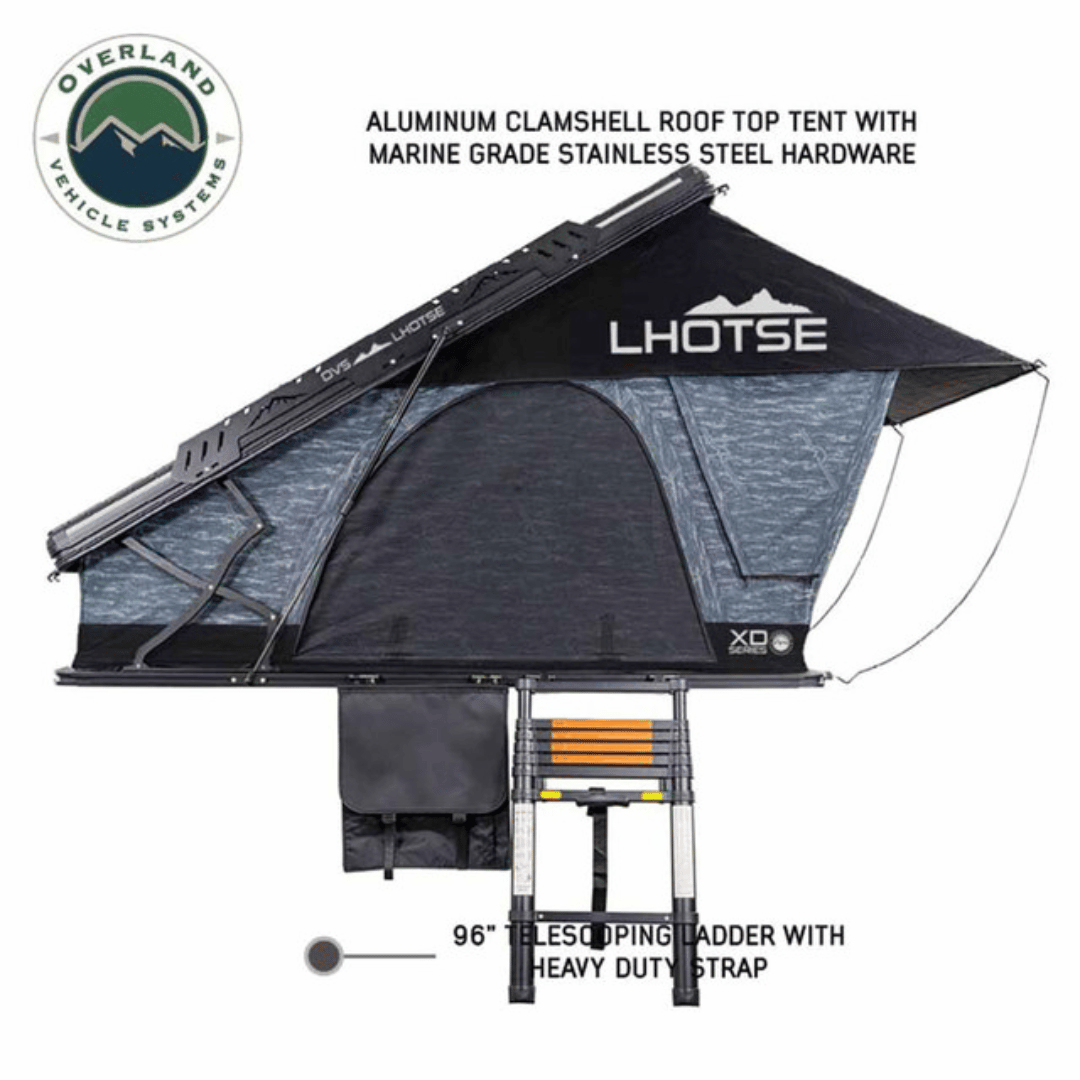 top oak roof top tent Overland 18589902 XD Lohtse 2 Clamshell Aluminum Roof Top Tent