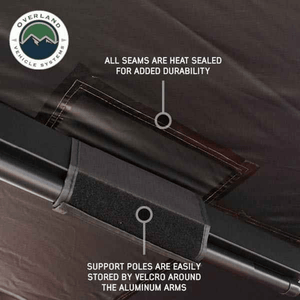 Overland Vehicle Systems XD Nomadic 180 Degree Awning heat sealed seams