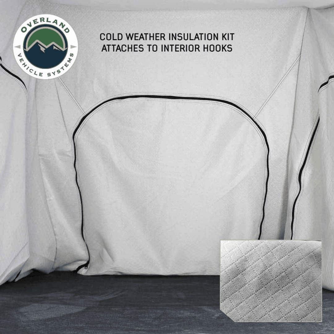 Overland Vehicle Systems XD Sherpa Hybrid Soft Shell Roof Top Tent attachable insulation kit