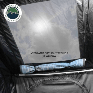 Overland Vehicle Systems XD Sherpa Hybrid Soft Shell Roof Top Tent skylight