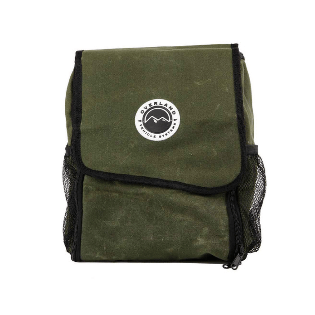 Overnight Bag with Handle &amp; Straps - #16 Waxed Canvas Storage