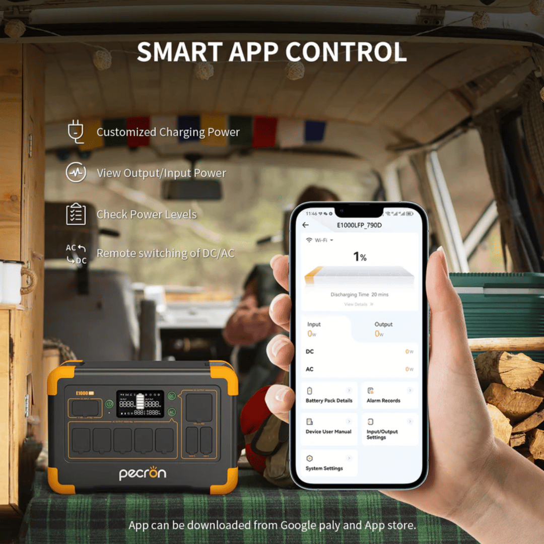 PECRON E1000LFP USmart App Control